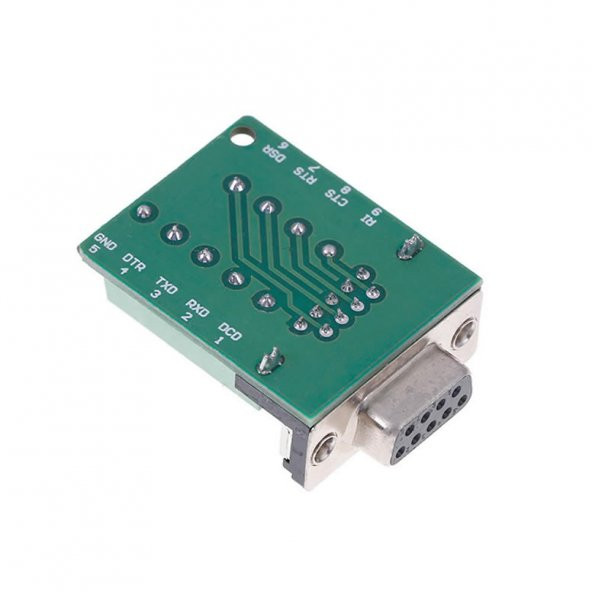 DB9 to Dip Adaptör Dişi 9 Pin RS232 COM Port Klemens Çevirici - 7