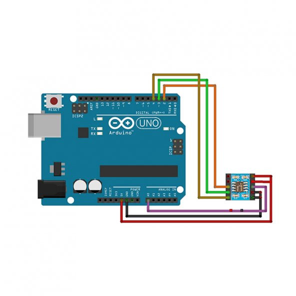X9C104 Dijital Potansiyometre Modül - Resim 7
