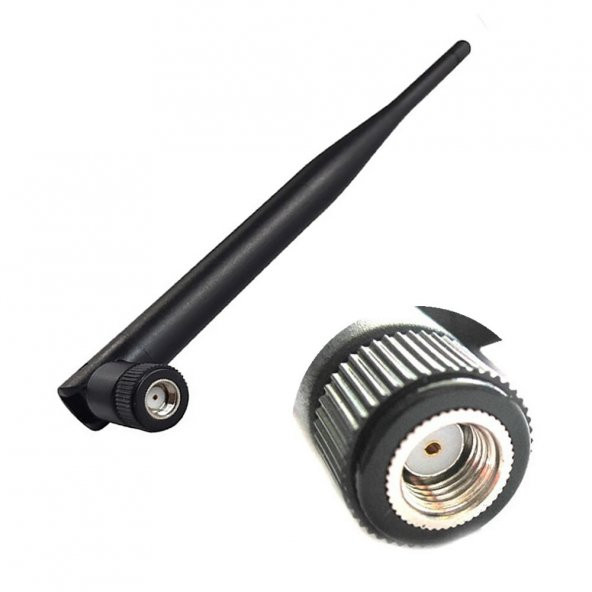 6dBi RP SMA Erkek Anten  2.4GHz 5.8GHz RF Gsm Wifi Sinyal Kuvvetlendirici Anten 2G/3G/4G LTE FPV