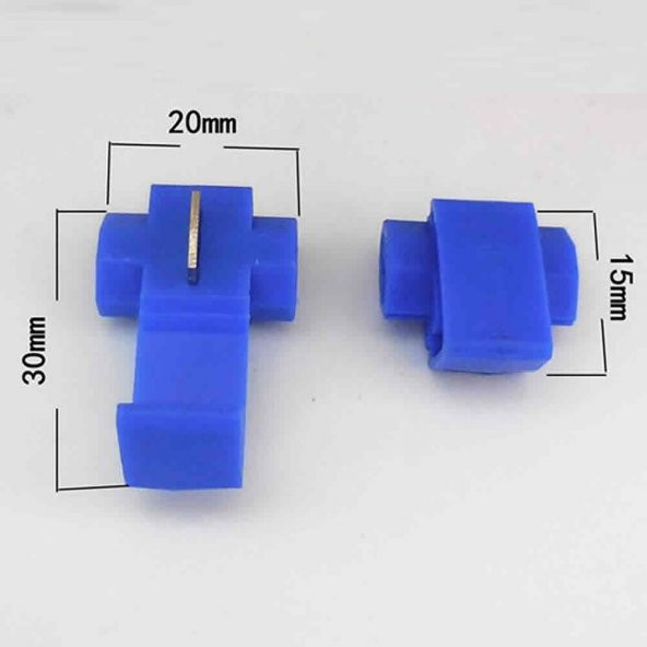 Kilitli Scotch Kablo Birleştirici Kablo Ekleme Bağlantı Aparatı - Resim 5