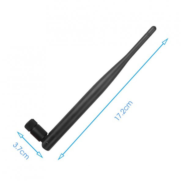 6dBi RP SMA Erkek Anten  2.4GHz 5.8GHz RF Gsm Wifi Sinyal Kuvvetlendirici Anten 2G/3G/4G LTE FPV - Resim 7