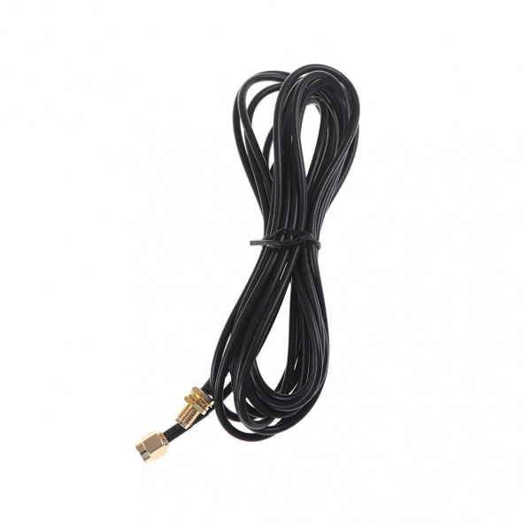 Rg174 Sma Erkek Dişi 5M Kabl0 50 Ohm Altın Kaplama Rf Uzatma Wifi 3G Koaksiyel Kablo - 7