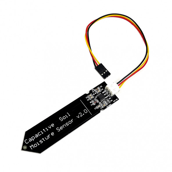Kapasitif Toprak Nem Ölçme Sensör Modülü V2.0 Otomatik Bahçe Sera Bitki Tohum Çiçek Sulama Sistemi - 4