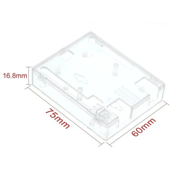 Arduino UNO R3 Plastik Koruma Kutusu Vidalı Pleksi Kutu - Resim 3