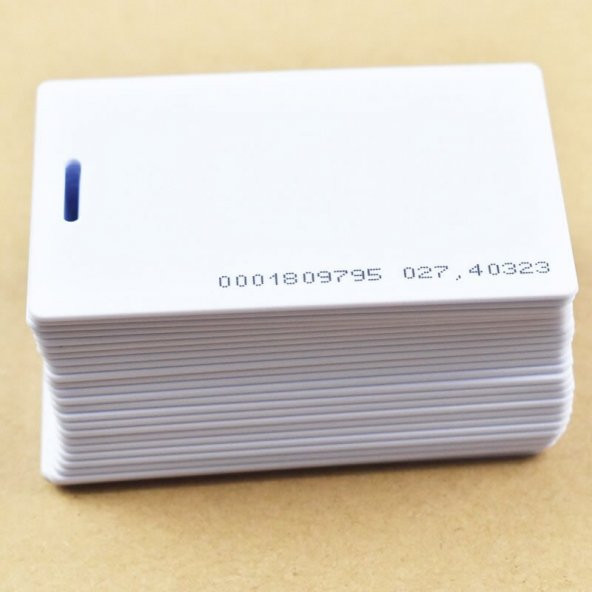 Kalın Tip 125KHZ RFID Rfid Manyetik Kart Proximity Göstergeç 125 Khz Kapı Geçiş Personel Takip - 5