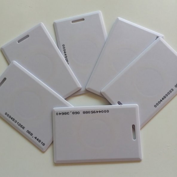 Kalın Tip 125KHZ RFID Rfid Manyetik Kart Proximity Göstergeç 125 Khz Kapı Geçiş Personel Takip - 7