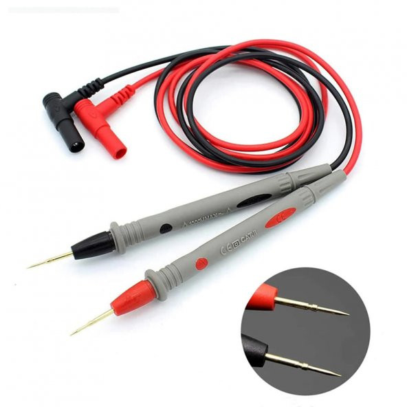 Multimetre Probu 1000V 20A Kaliteli Test Ölçüm Avometre Voltmetre - Resim 5