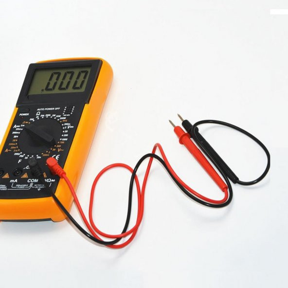 Multimetre Probu 1000V 10A Test Ölçüm Avometre Voltmetre Diyot - Resim 5