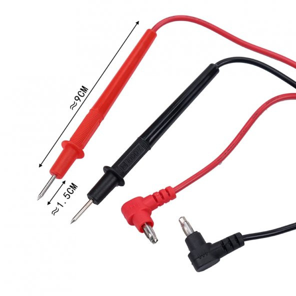 Multimetre Probu 1000V 10A Test Ölçüm Avometre Voltmetre Diyot - Resim 7
