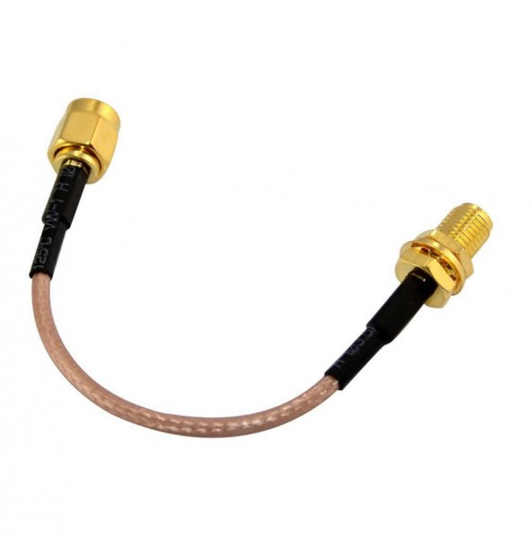 RG316 10cm SMA Erkek Dişi Kablo RF Uzatma Kablosu 50 Ohm 0-6Ghz Koaksiyel Wifi Gsm Gprs Anten - Resim 5