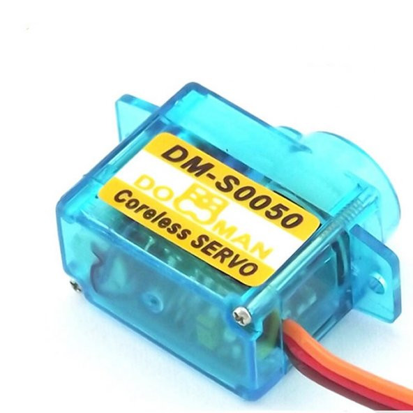DM-S0050 Servo Motor RC DOMAN Mikro Plastik Dişli 1kg.cm Tork - 2