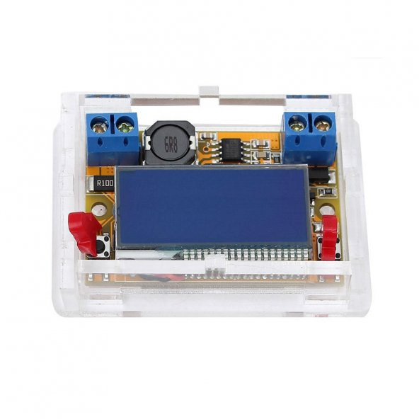 3A Ayarlanabilir Voltaj Düşürücü Modül Ekranlı Ayarlı Güç Kaynağı - Resim 5