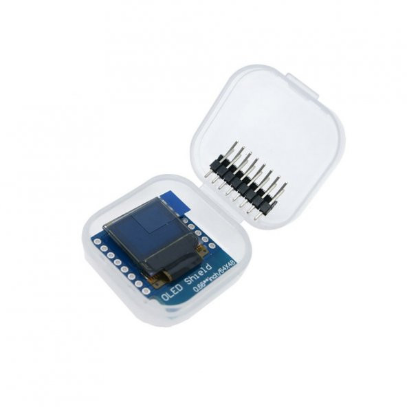 WEMOS D1 Mini Oled Shield Modül 64x48 Pixel LCD Wireless Wifi IOT