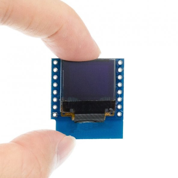 WEMOS D1 Mini Oled Shield Modül 64x48 Pixel LCD Wireless Wifi IOT - Resim 4