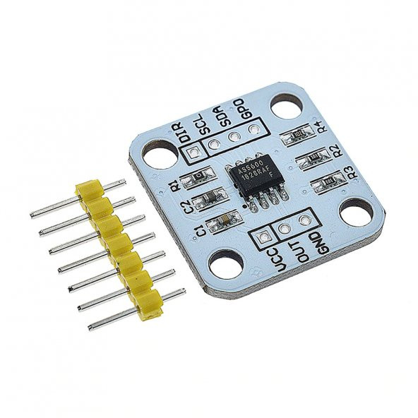 AS5600 Manyetik Açı Sensörü Ölçüm Modülü 12 Bit Temassız Pozisyon - Resim 3