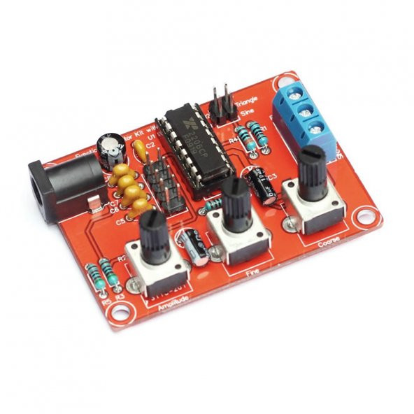 XR2206 Sinyal Jeneratör DIY Kit Demonte Kare Sinüs Üçgen Dalga - 2