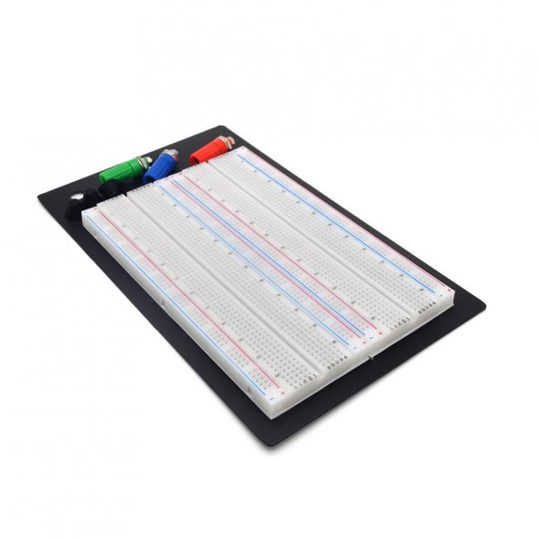 SYB-1660 İkili Bread Board 1660 Nokta Elektronik Prototip Devre - 4