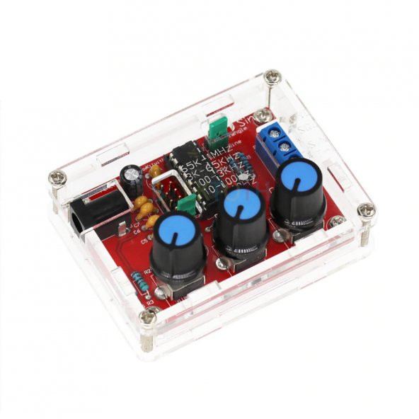 XR2206 Sinyal Jeneratör DIY Kit Demonte Kare Sinüs Üçgen Dalga - 3