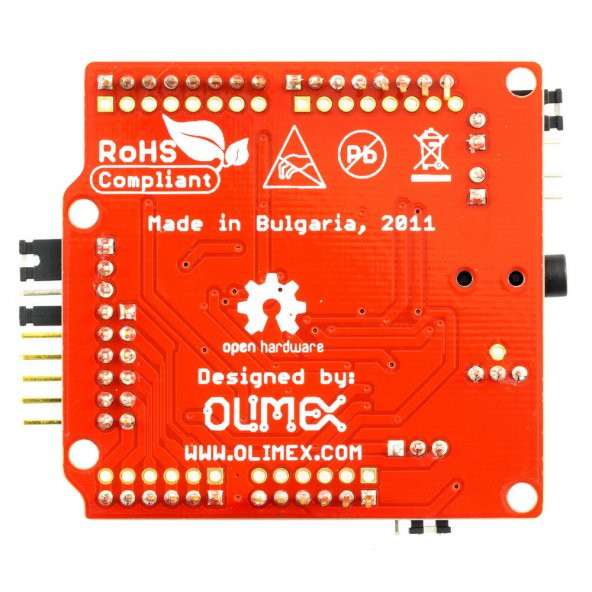 Olimex EKG EMG SHIELD Arduino Kalp Nabız Ölçme - Resim 2