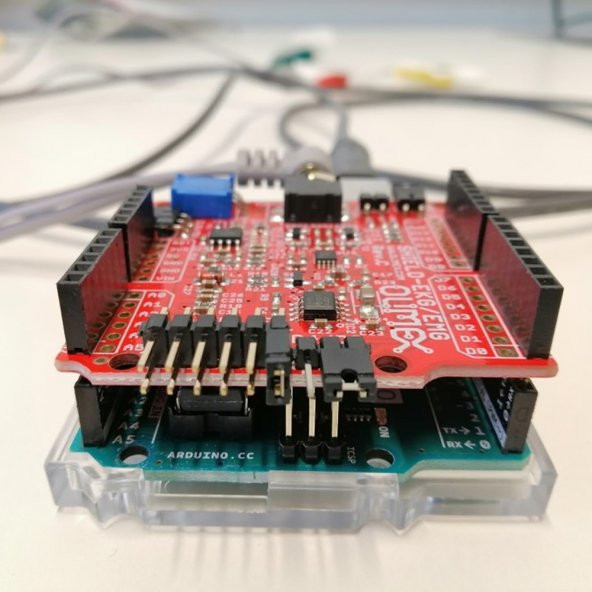 Olimex EKG EMG SHIELD Arduino Kalp Nabız Ölçme - Resim 6