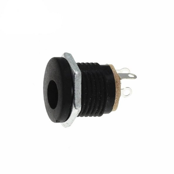 5.5x 2.1mm Plastik DC Güç Soketi Panel Montaj Power Jack Adaptör - Resim 6