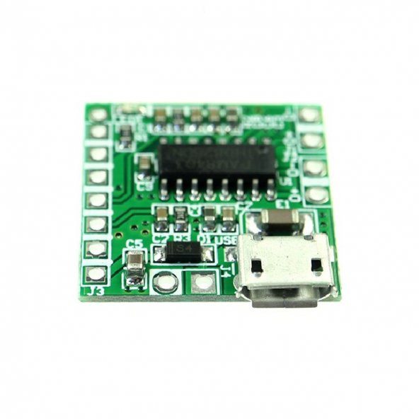 Micro Usb Soketli PAM8403 5V 2x3w Stereo Müzik Ses Amfilikatörü - 4