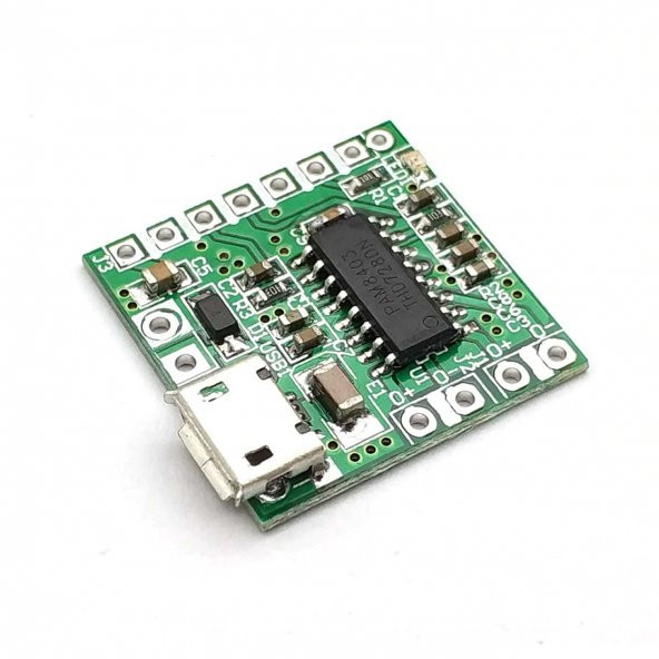 Micro Usb Soketli PAM8403 5V 2x3w Stereo Müzik Ses Amfilikatörü - 7