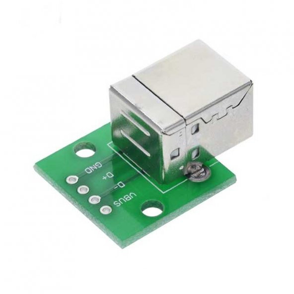 USB Type B To Dip Çevirici Pcb Usb Haberleşme Deney Prototip 5V Usb Pinlerine Kolay Erişim Kartı - 5