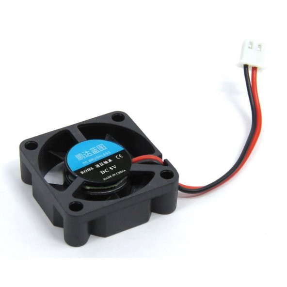 DC 5V FAN 30x30mm 3x3cm 0,2A 1800 rpm 7cm Kablo RaspberryPI 3 PI 2 Ras PI3 B Ras Pi Model B + - Resim 3