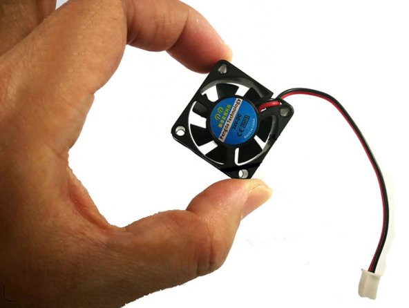 DC 5V FAN 30x30mm 3x3cm 0,2A 1800 rpm 7cm Kablo RaspberryPI 3 PI 2 Ras PI3 B Ras Pi Model B + - Resim 4