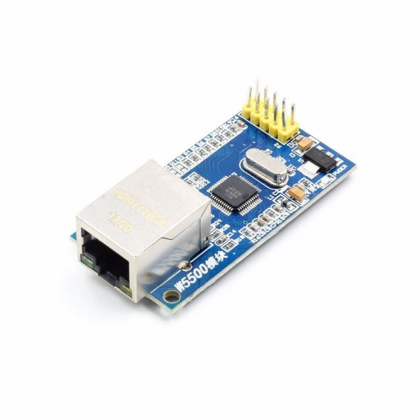 W5500 Ethernet Modül Module SPI Wiznet TCPIP Ethernet Haberleşme Modülü iot IOT