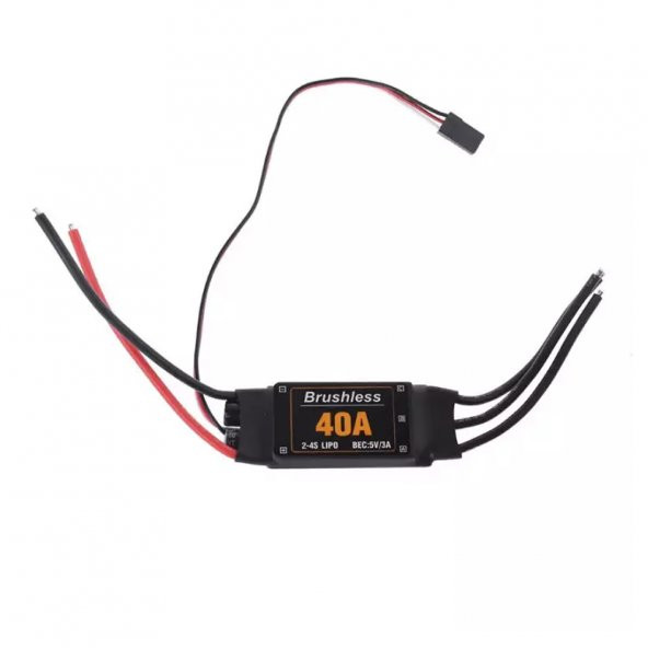 40A Brushless ESC Fırçasız Motor Hız Kontrol Kartı Drone Uçak Quadcopter RC Oyuncak RC Multicopter - Resim 2