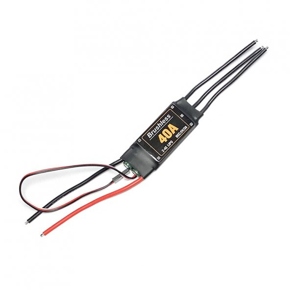 40A Brushless ESC Fırçasız Motor Hız Kontrol Kartı Drone Uçak Quadcopter RC Oyuncak RC Multicopter - Resim 3