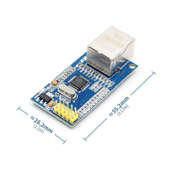 W5500 Ethernet Modül Module SPI Wiznet TCPIP Ethernet Haberleşme Modülü iot IOT - 8