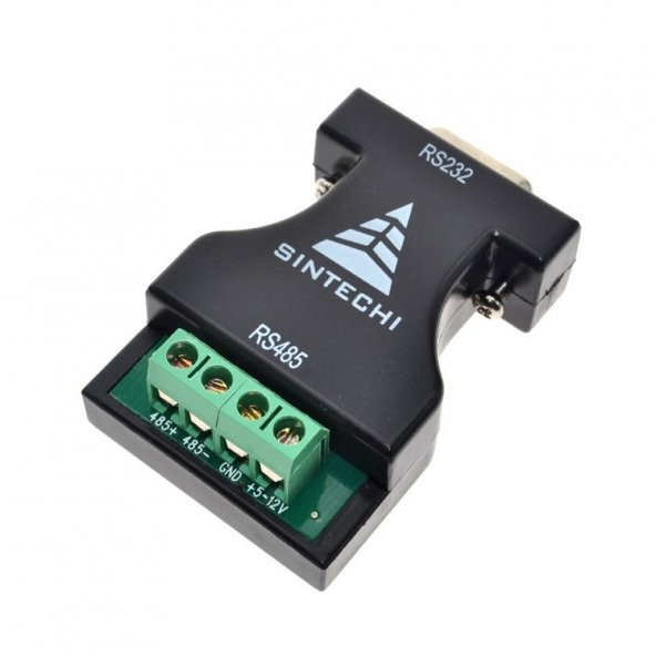 RS232 To RS485 Dönüştürücü Modül Kutulu Çift Yönlü Db9 Seri Port Haberleşme Çevirici Adaptör - 2