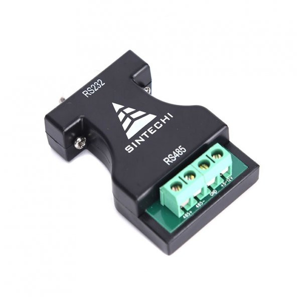 RS232 To RS485 Dönüştürücü Modül Kutulu Çift Yönlü Db9 Seri Port Haberleşme Çevirici Adaptör - 5