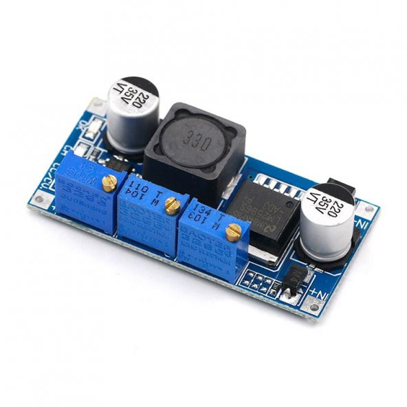 LM2596 ACAV Pil Şarj Modülü Voltaj Düşürücü Güç Kaynağı Ayarlanabilir Akım Pil Sarj Led Sürücü - 2
