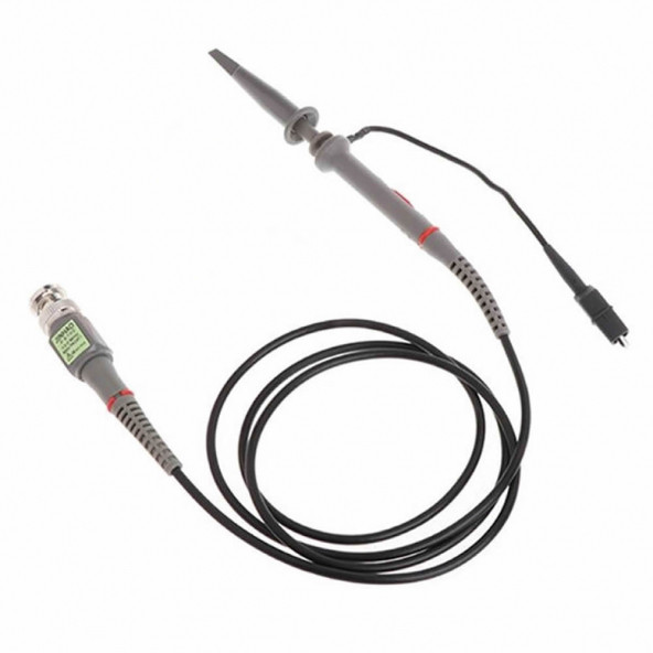 P6100 Osiloskop Probu 100MHz x1 x10 Kazanç Anahtarlı DC 300/600V CATII BNC 1 Metre Kablo Skop Rigol - 2