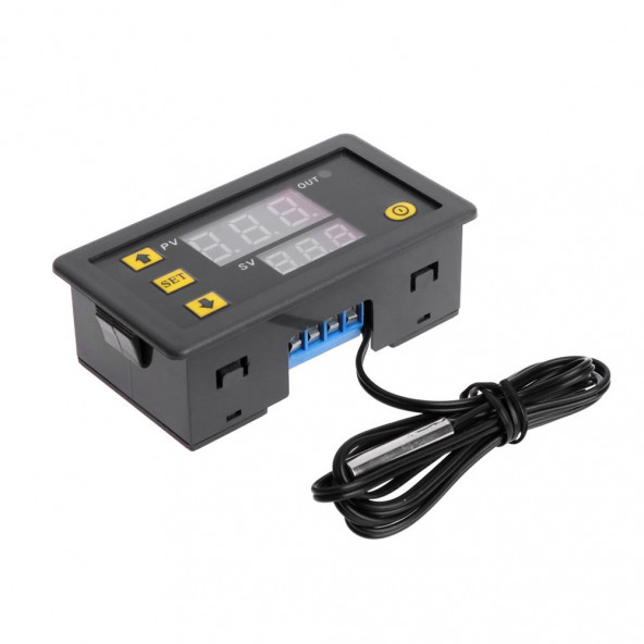 W3230 DC 12V Dijital Termostat Sıcaklık Kontol Kartı Isıtıcı Soğutucu Kuluçka Akvaryum Buzdolabı - 5