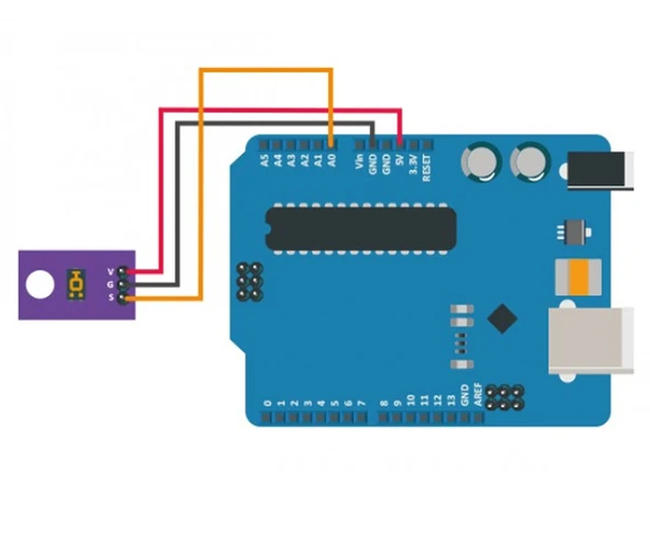 TEMT6000 Ortam Işık Sensörü Görünür Işık Yoğunluğu Parlaklık Gece Gündüz Aydınlık Algılayıcı - Resim 3