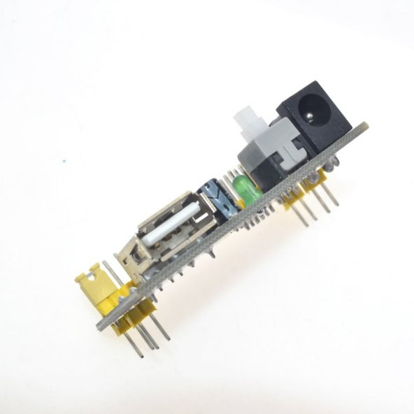 Breadboard Güç Kaynağı Modülü Breadboard Power Modül 3.3V 5V Prototip Devre Test - Resim 5