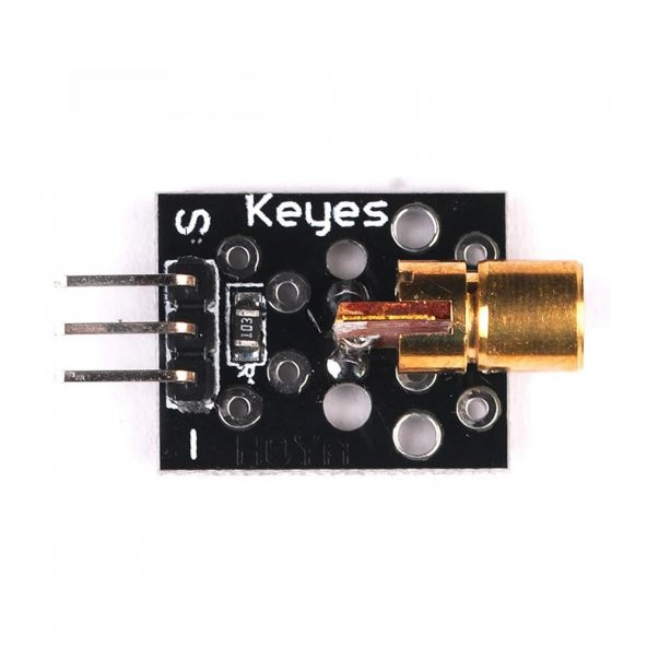 KY-008 Nokta Lazer Diyot Modül 3V 5V 650nm Kırmızı Pointer Lazer - 3