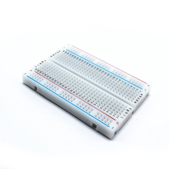 Orta Boy Breadboard 400 Pin Hücre Protoboard Prototip Deney - 2
