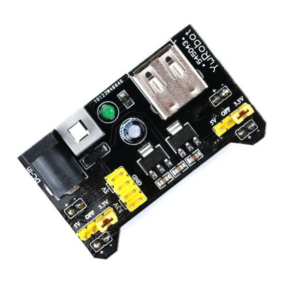 Breadboard Güç Kaynağı Modülü Breadboard Power Modül 3.3V 5V Prototip Devre Test - Resim 7