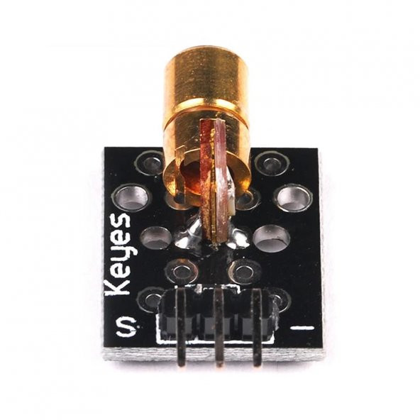 KY-008 Nokta Lazer Diyot Modül 3V 5V 650nm Kırmızı Pointer Lazer - 5