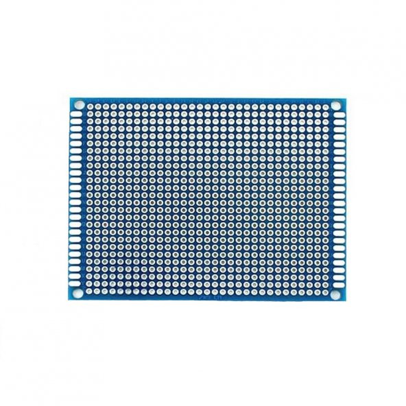 7X9Cm 26X31 Proto Pcb Pertenaks Prototip Deney Fr4 Delikli Plaket - 2