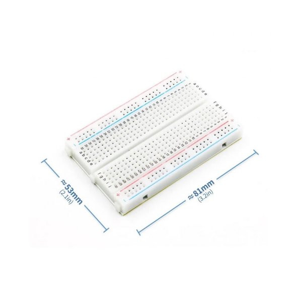 Orta Boy Breadboard 400 Pin Hücre Protoboard Prototip Deney - 8