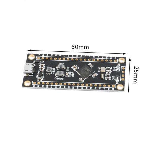 STM32F401CCU6 Black Pill 86MHz - 256kB Geliştirme Kartı - 7