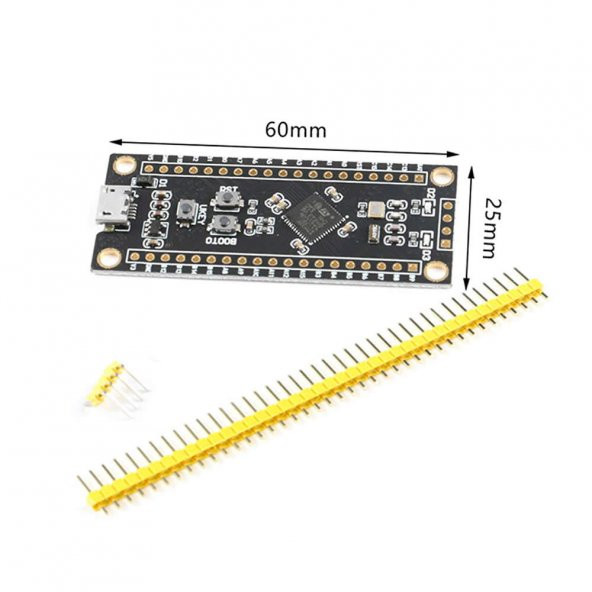 STM32F401CCU6 Black Pill 86MHz - 256kB Geliştirme Kartı - 8