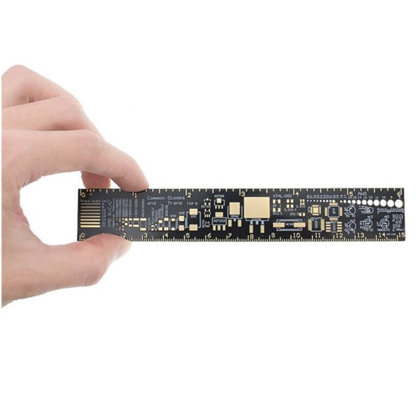 15cm Pcb Cetvel Referans Cetveli Reference Ruler Smd Komponent - 4